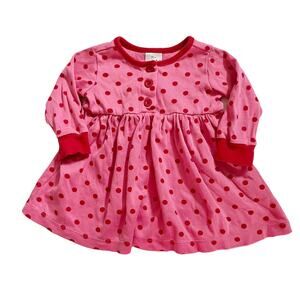 Hanna Andersson Polka Dot Playdress Size 6-12m
